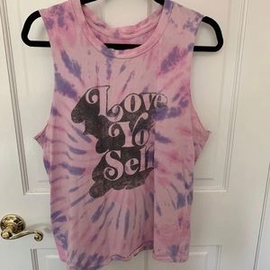 Fifth Sun tank top love yo self